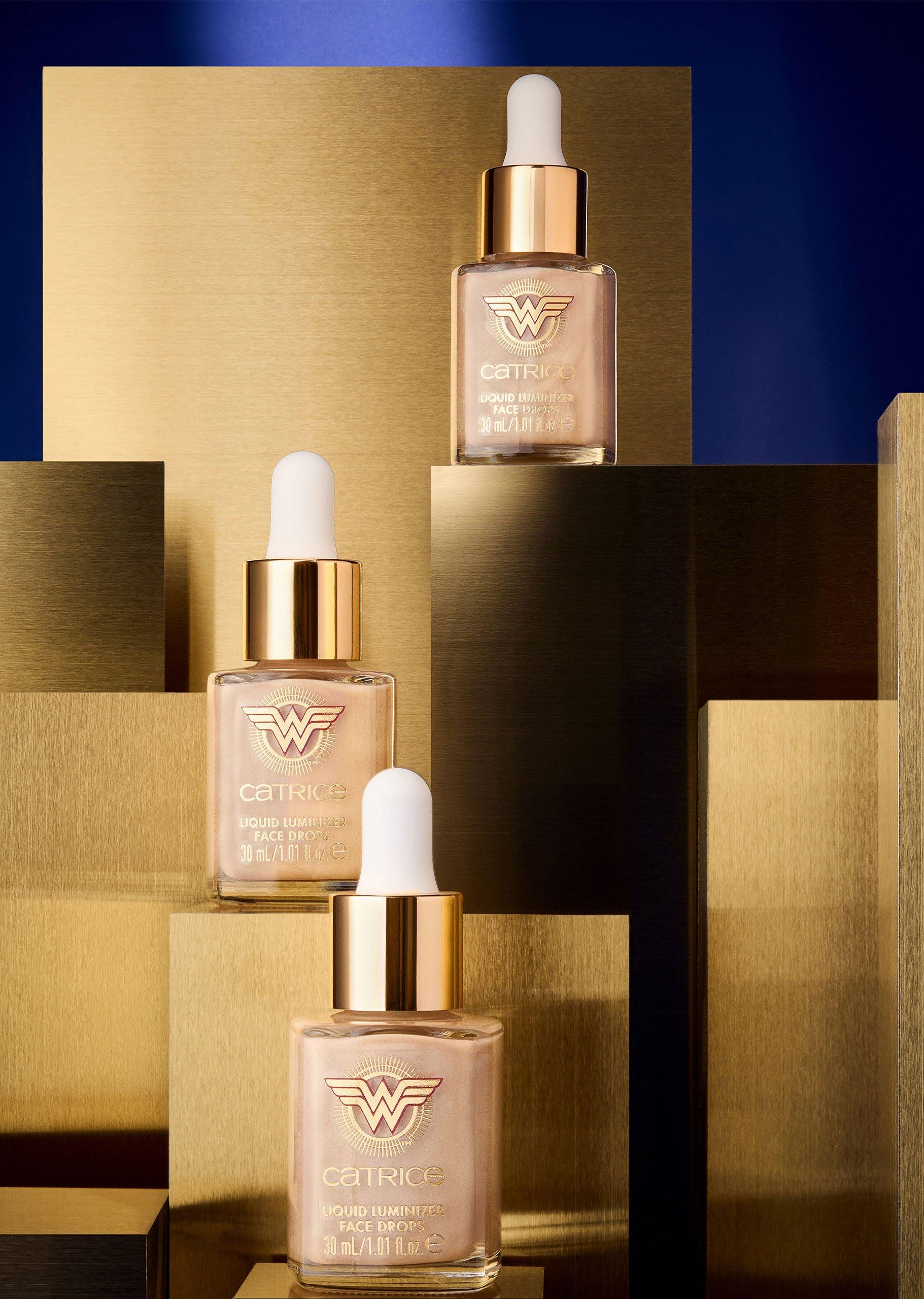 Catrice Wonder Woman Liquid Luminizer Face Drops