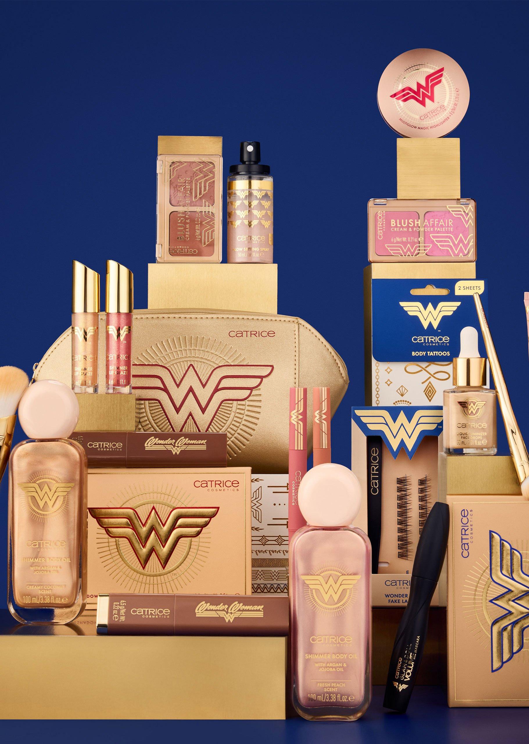 Catrice Wonder Woman Limited Edition products