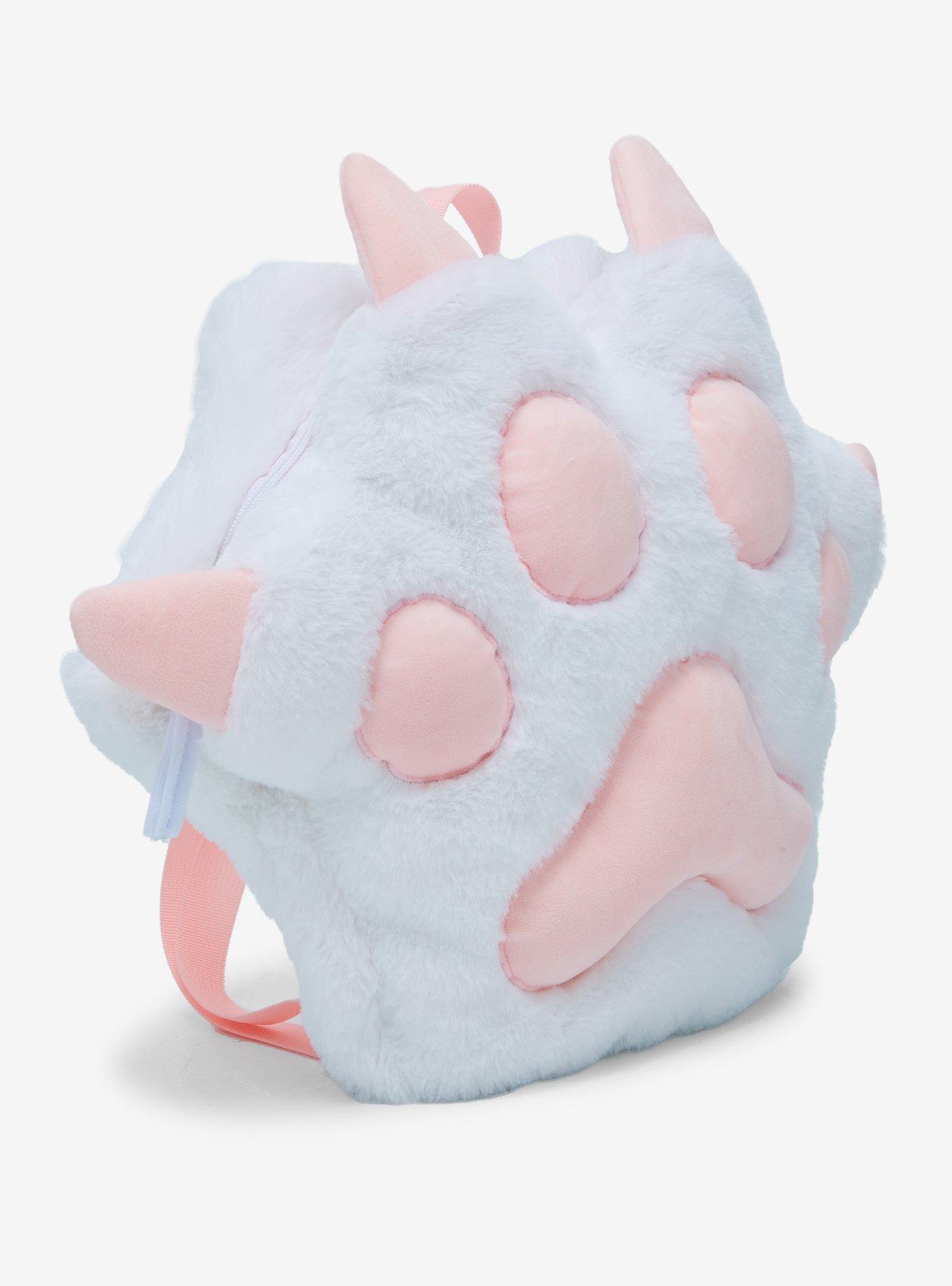 Cat Paw Plush Mini Backpack, , hi-res