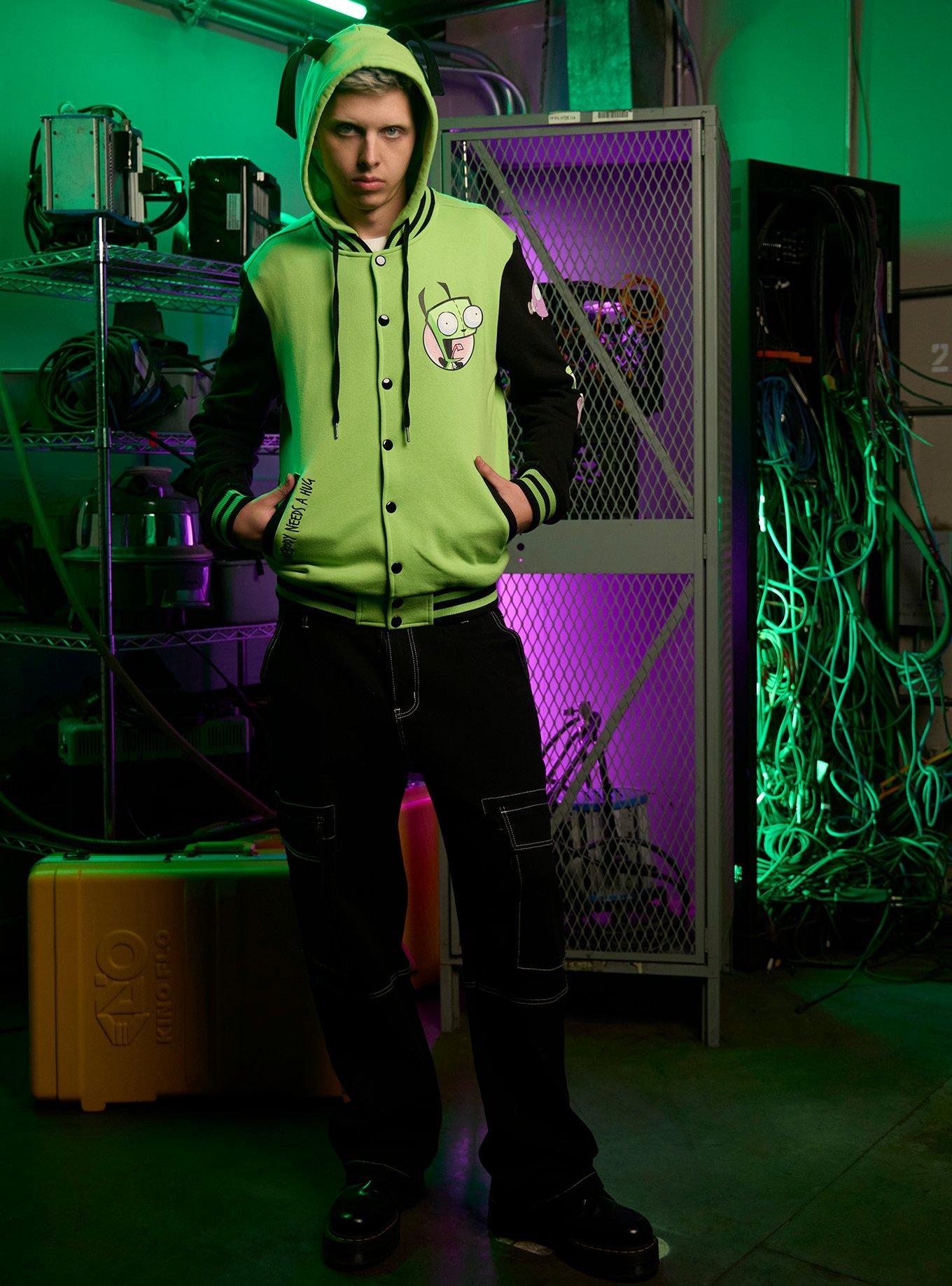 Invader Zim GIR Icons Varsity Jacket, , hi-res