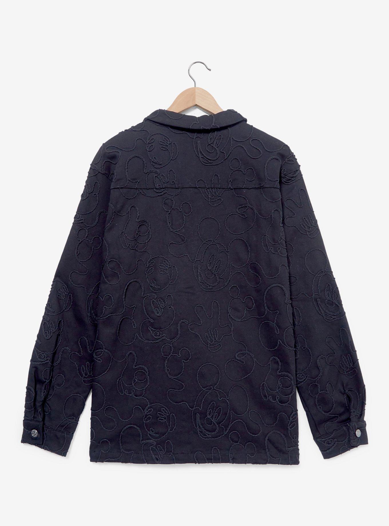 Disney Mickey Mouse Embroidered Tonal Icons Jacket - BoxLunch Exclusive, , hi-res