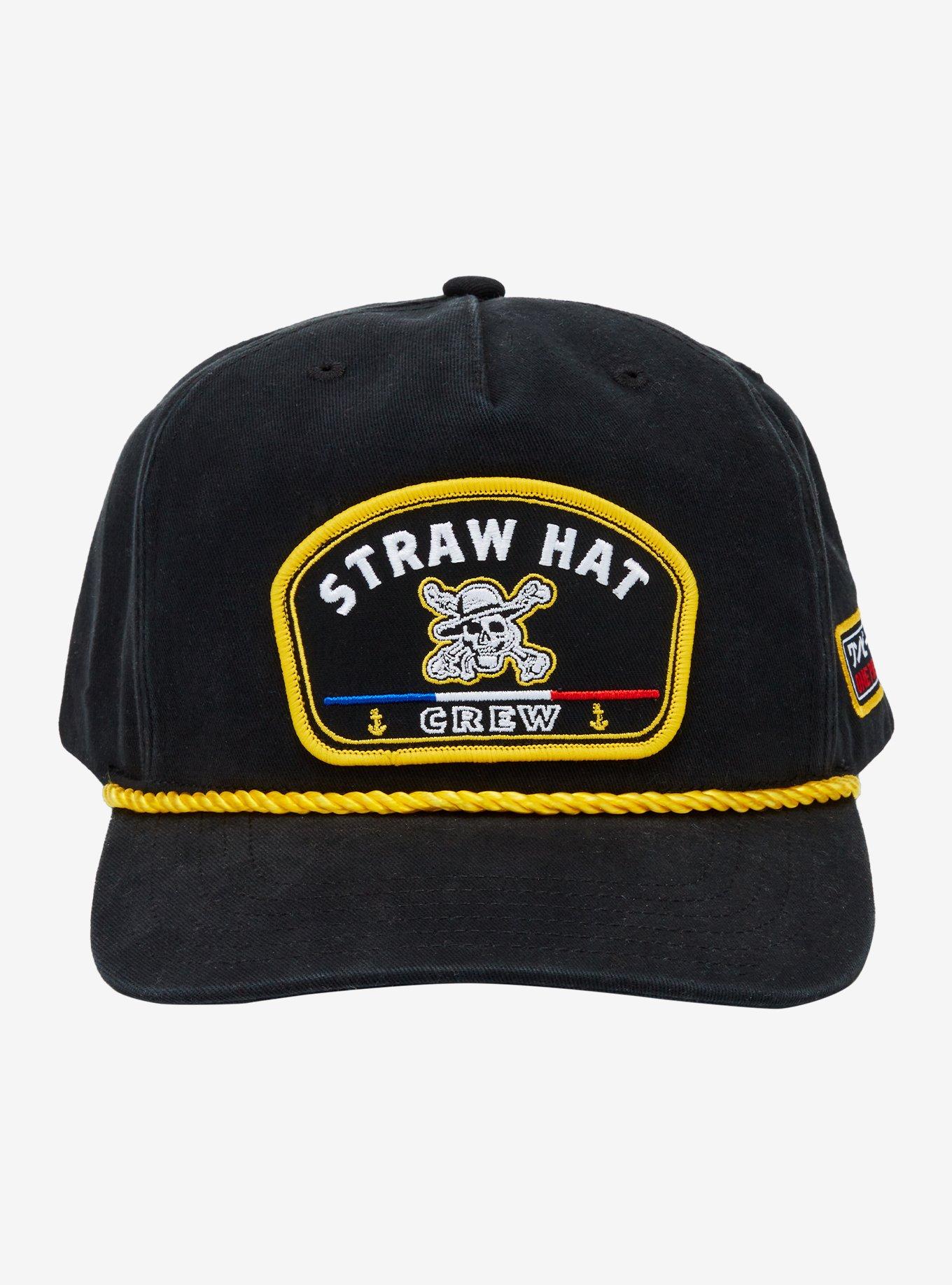 One Piece Straw Hat Crew Snapback Hat, , hi-res