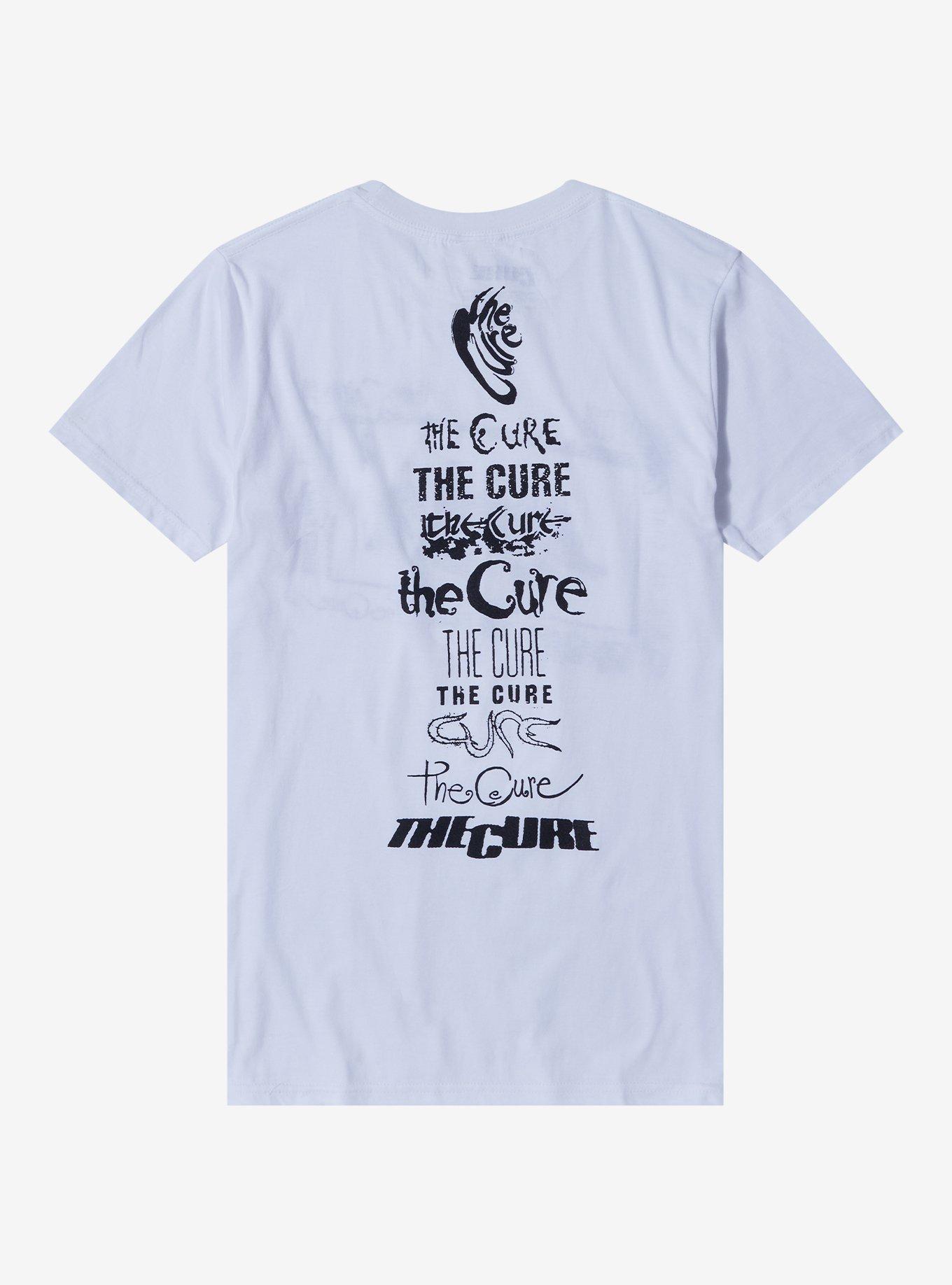 The Cure Logos Two-Sided Relaxed Fit T-Shirt, , hi-res