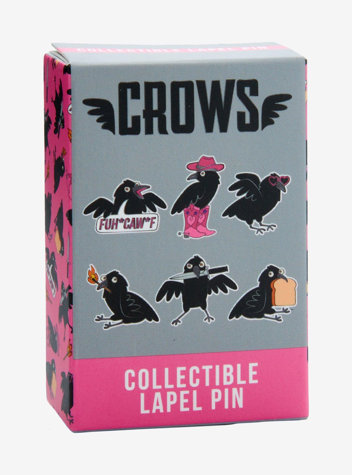 Crazy Crows Blind Box Enamel Pin, , hi-res