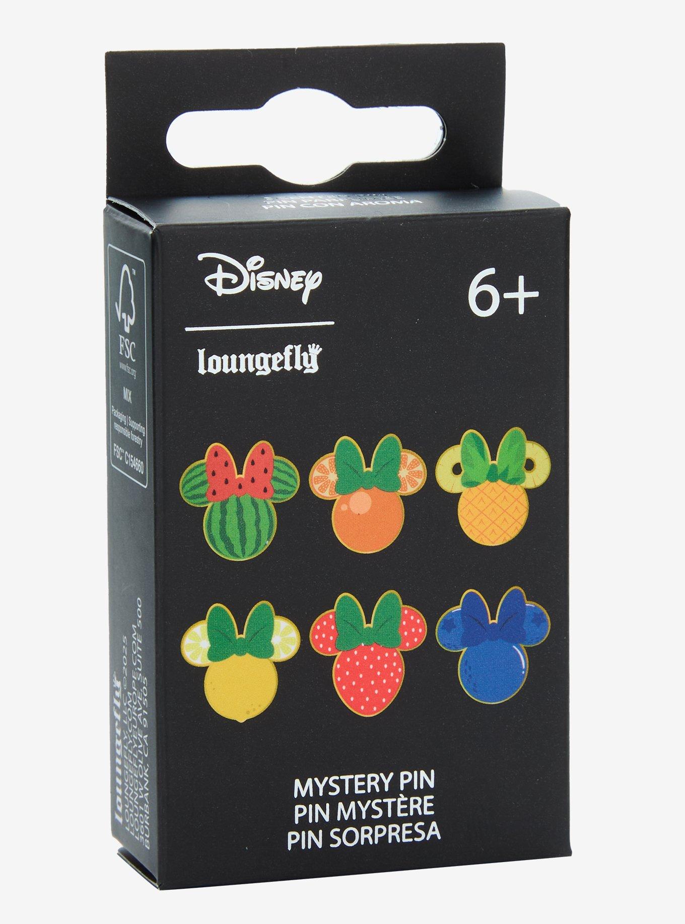Loungefly Disney Minnie Mouse Fruit Silhouettes Scented Blind Box Enamel Pin - BoxLunch Exclusive, , hi-res