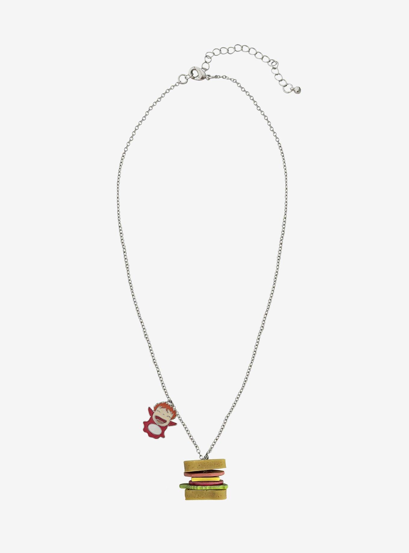 Studio Ghibli® Ponyo Ham Sandwich Necklace, , hi-res