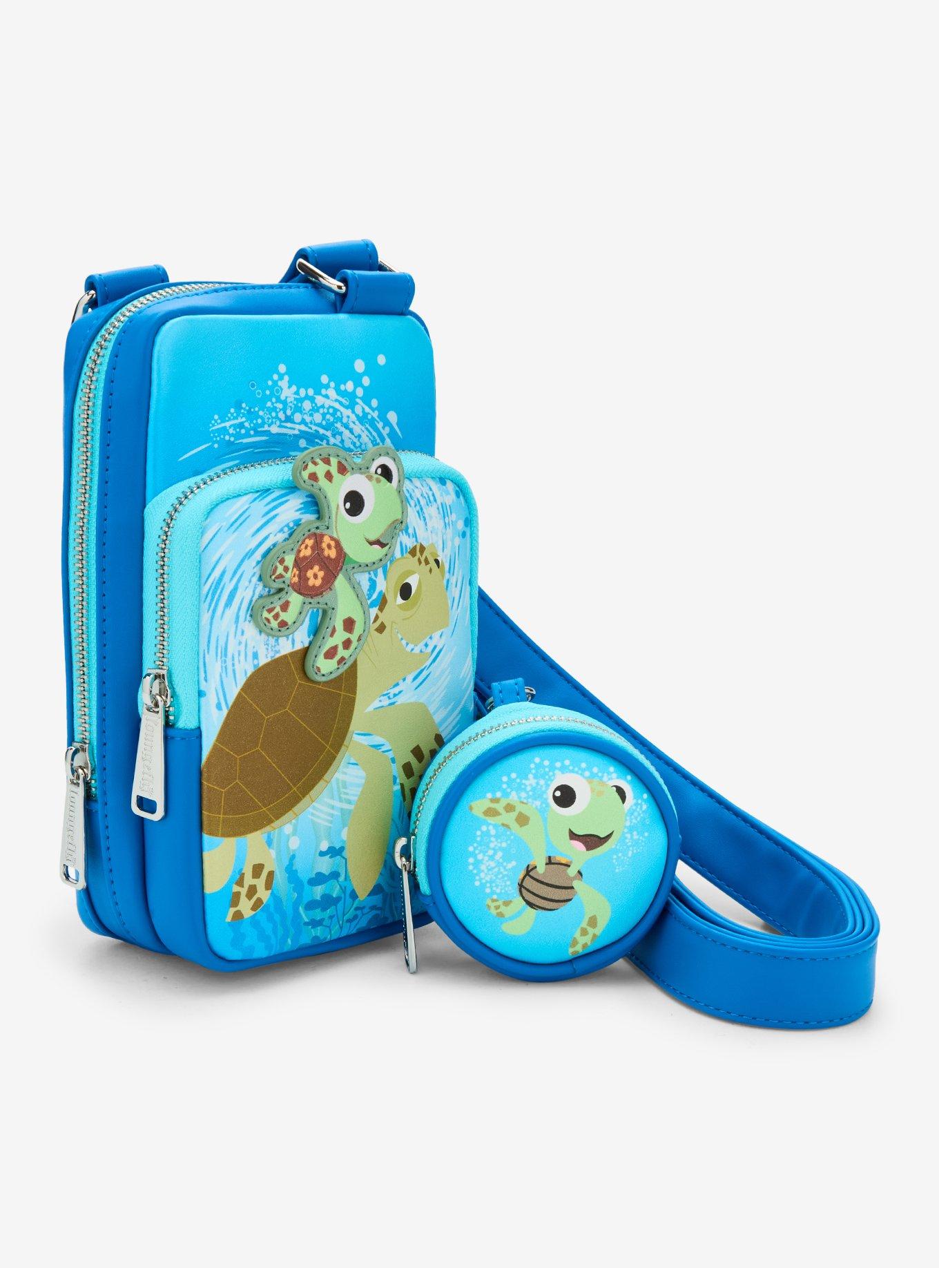 Loungefly Disney Pixar Finding Nemo Crush & Squirt Crossbody Bag - BoxLunch Exclusive, , hi-res