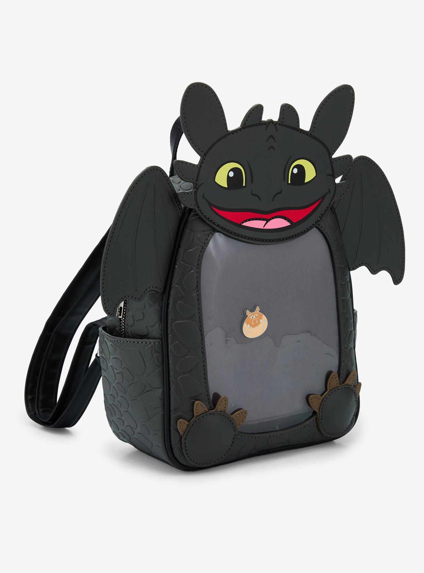 How To Train Your Dragon Toothless Pin Collector Mini Backpack, , hi-res