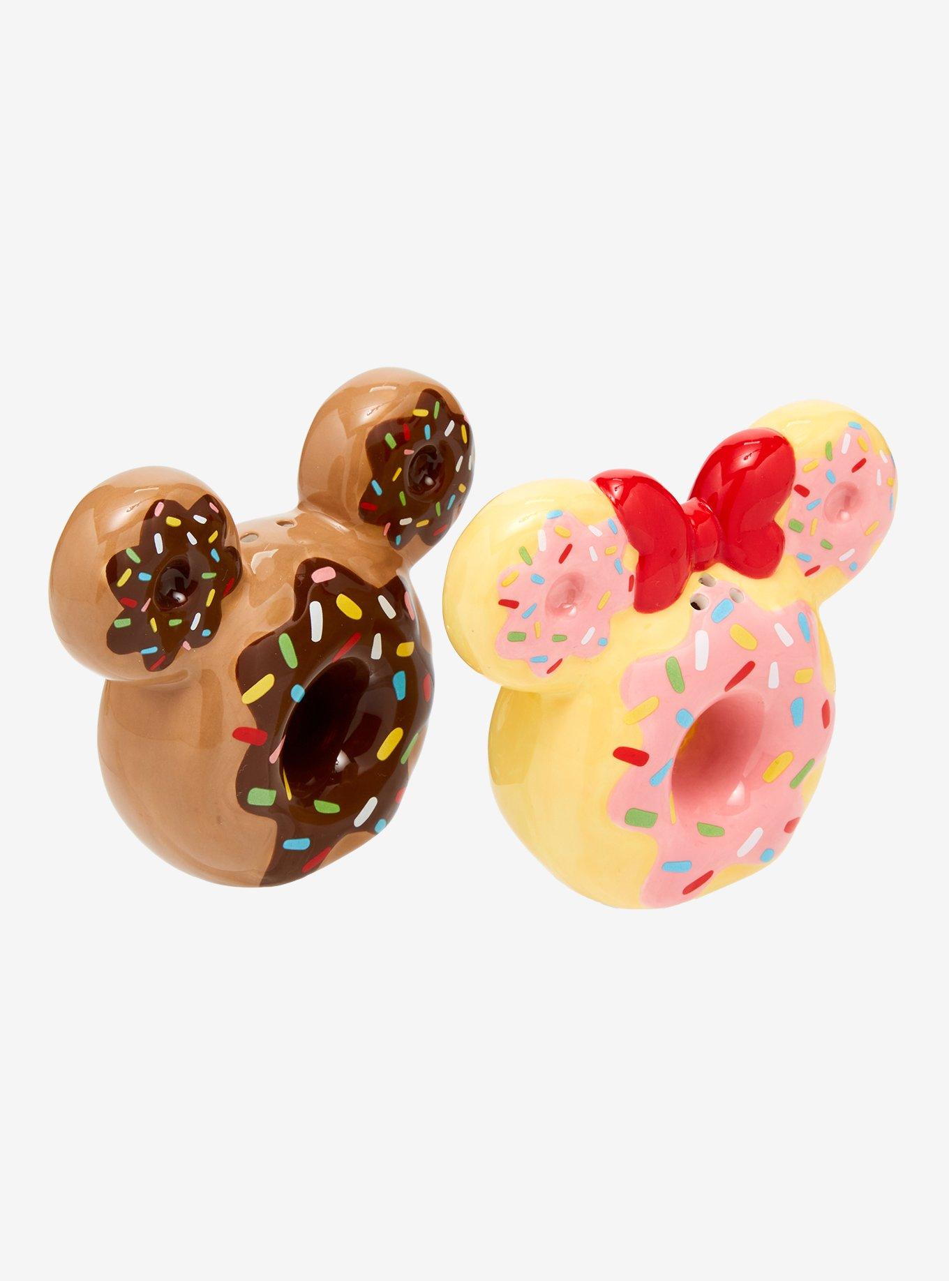 Disney Mickey and Minnie Donuts Salt and Pepper Shakers, , hi-res