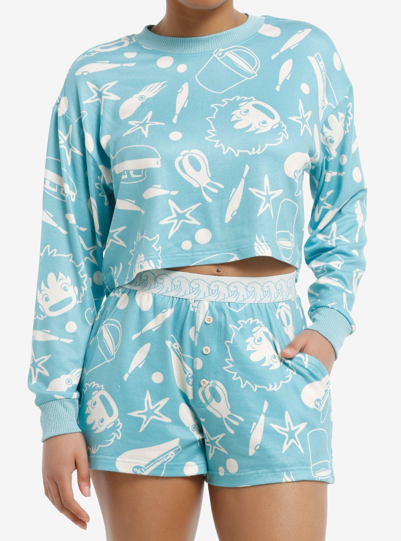 Her Universe Studio Ghibli® Ponyo Allover Print Girls Lounge Set, , hi-res