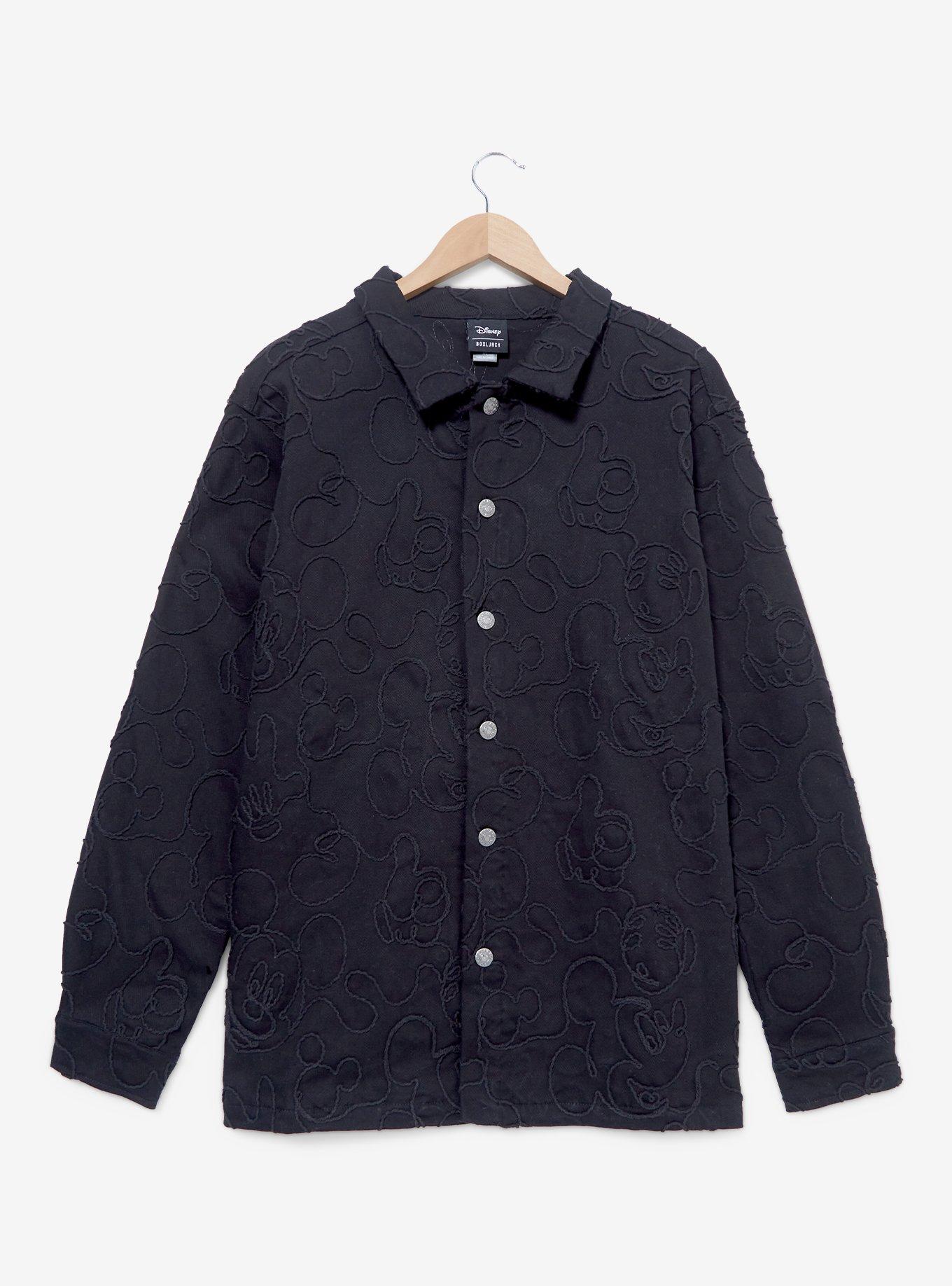 Disney Mickey Mouse Embroidered Tonal Icons Jacket - BoxLunch Exclusive, , hi-res