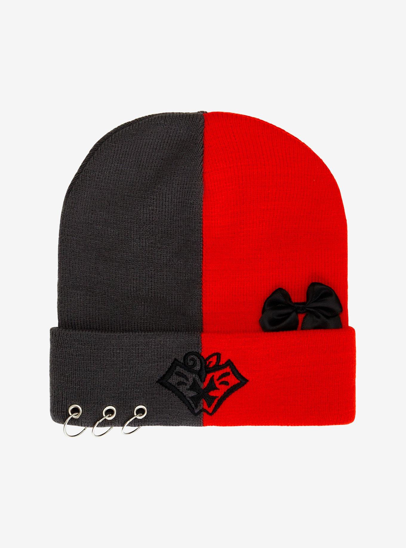 Hazbin Hotel Charlie & Vaggie Split Beanie, , hi-res