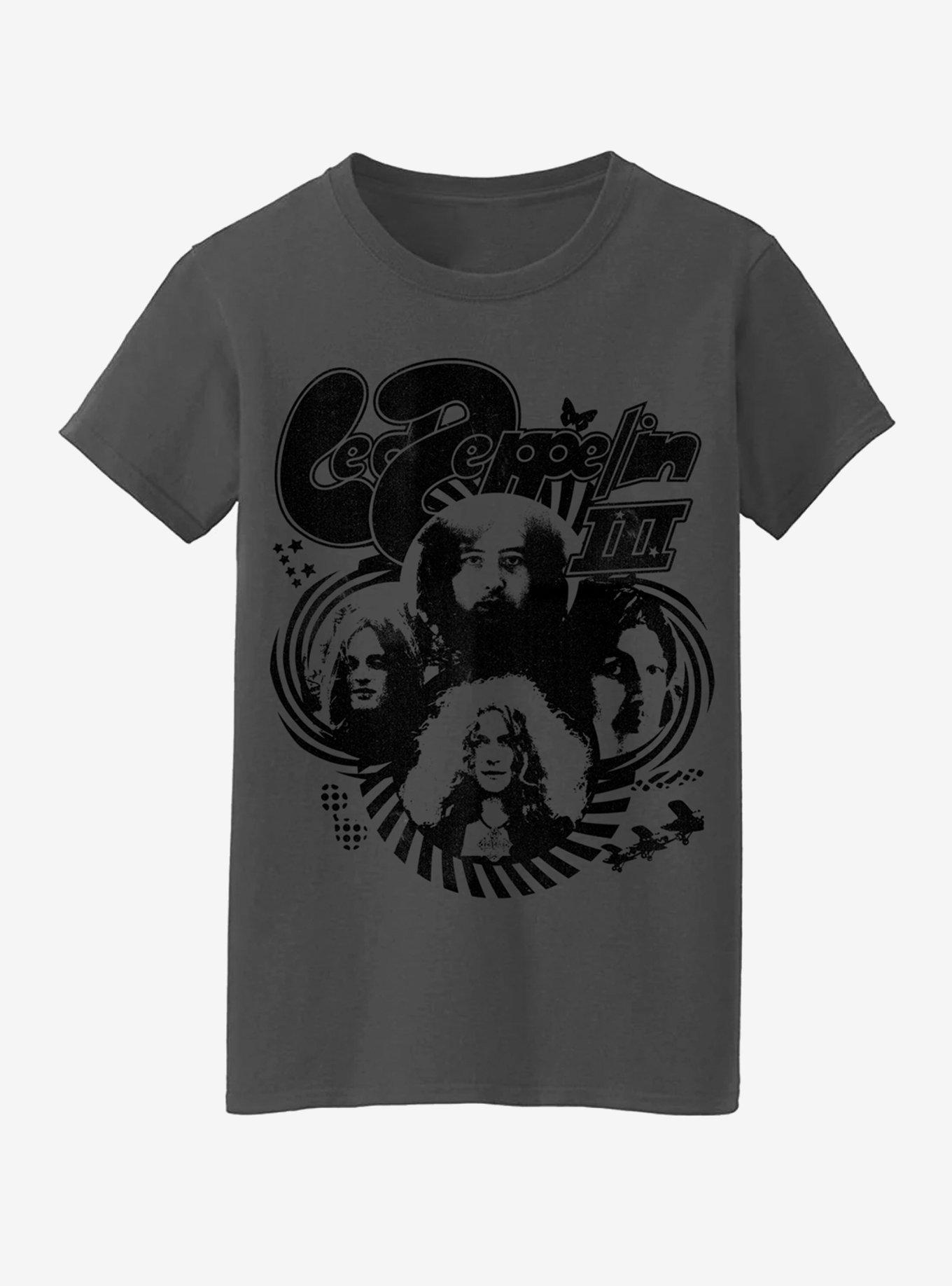 Led Zeppelin Circle Heads Boyfriend Fit Girls T-Shirt, , hi-res