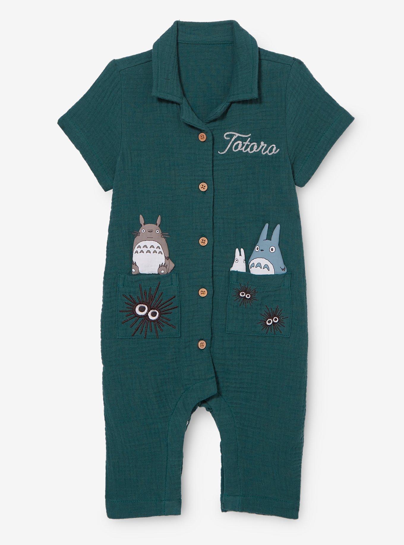 Studio Ghibli® My Neighbor Totoro Linen Collared Infant One-Piece, , hi-res