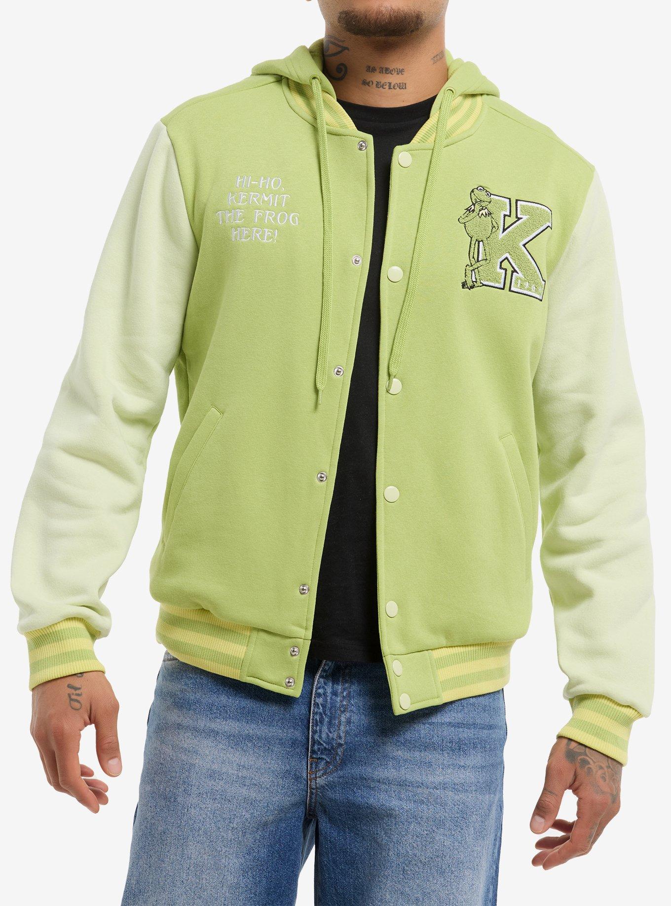 Our Universe Disney The Muppets Kermit The Frog Varsity Jacket, , hi-res