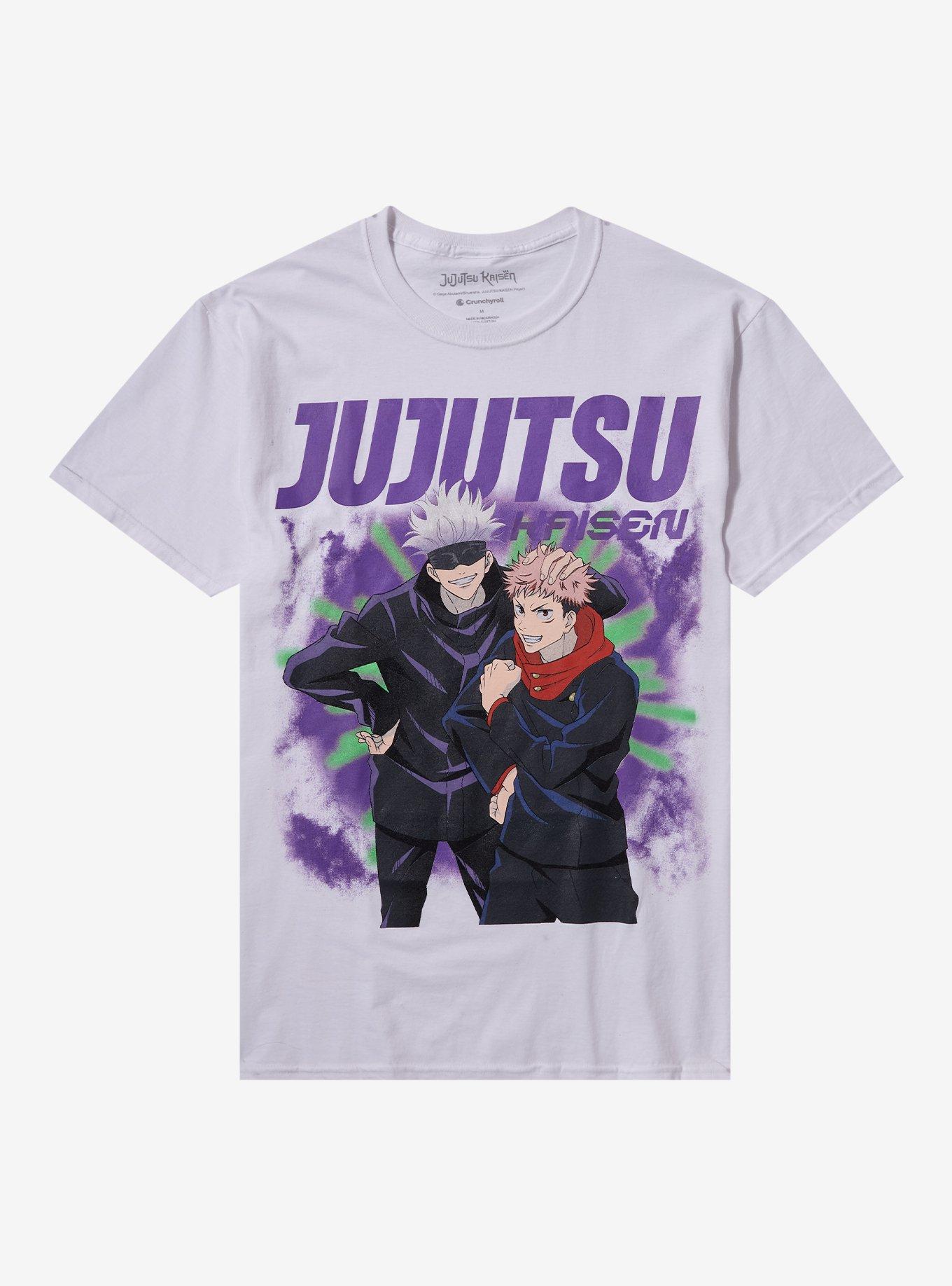 Jujutsu Kaisen Gojo & Yuji Airbrush T-Shirt, , hi-res