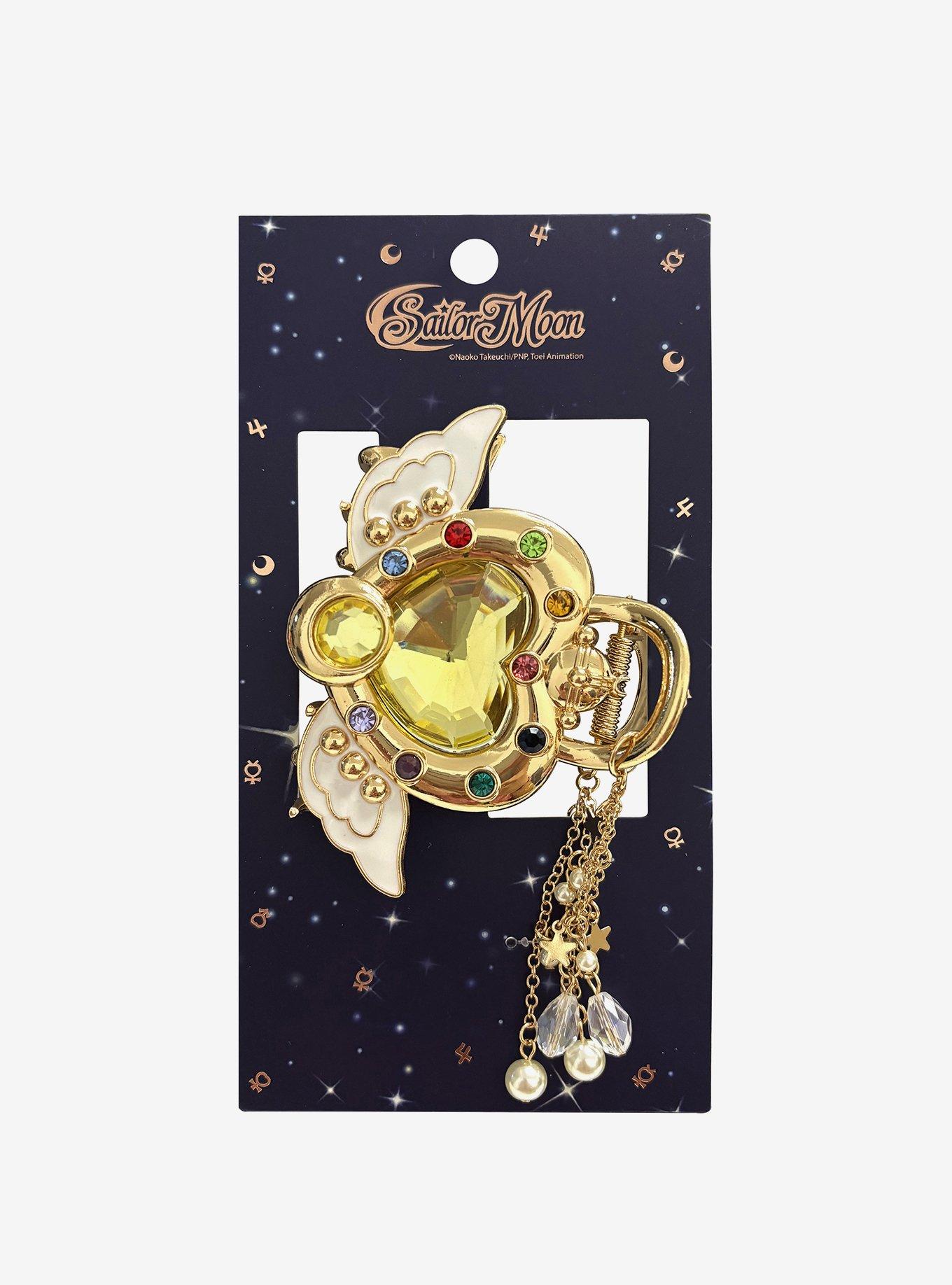 Pretty Guardian Sailor Moon Eternal Moon Brooch Claw Hair Clip, , hi-res