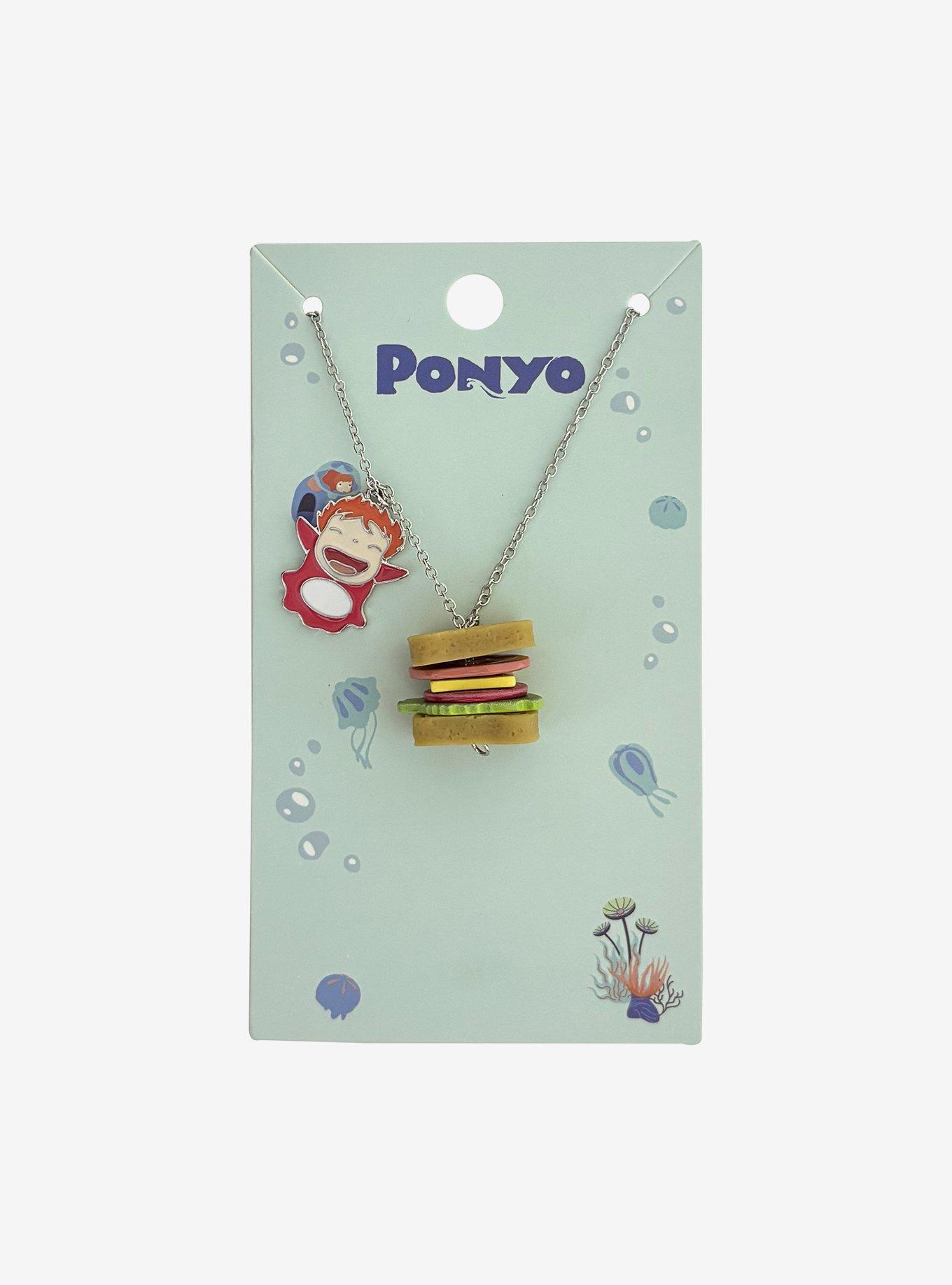 Studio Ghibli® Ponyo Ham Sandwich Necklace, , hi-res