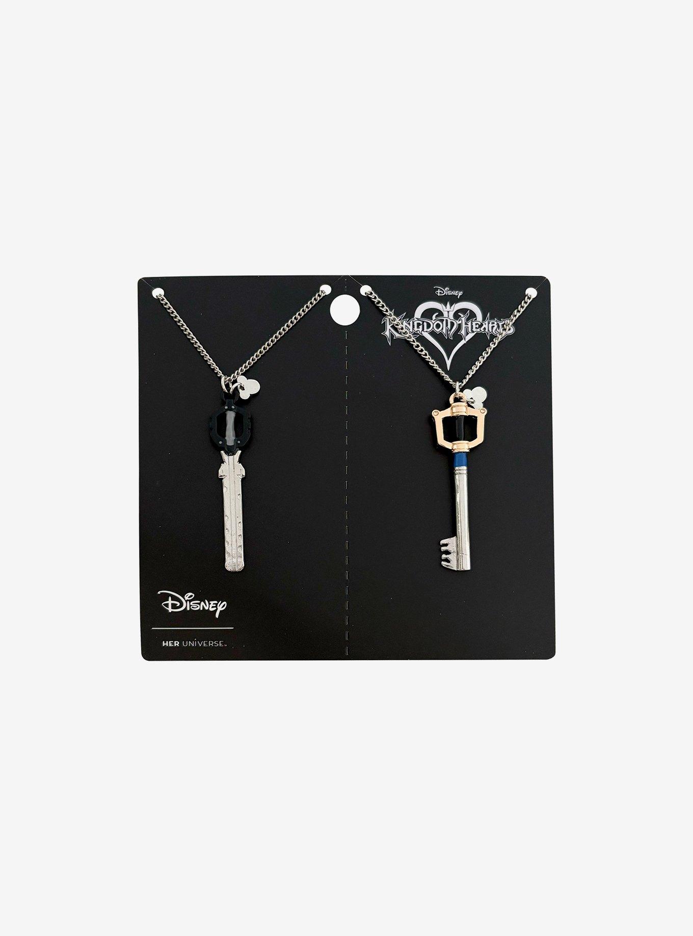 Her Universe Disney Kingdom Hearts Sora & Riku Keyblade Best Friend Necklace Set, , hi-res