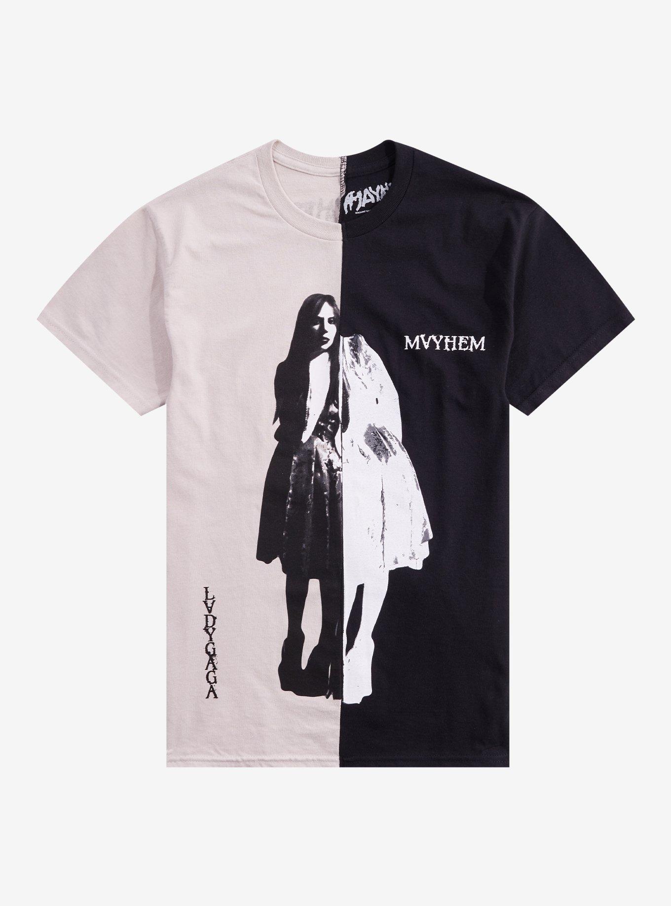 Lady Gaga Double Portrait Split T-Shirt, , hi-res