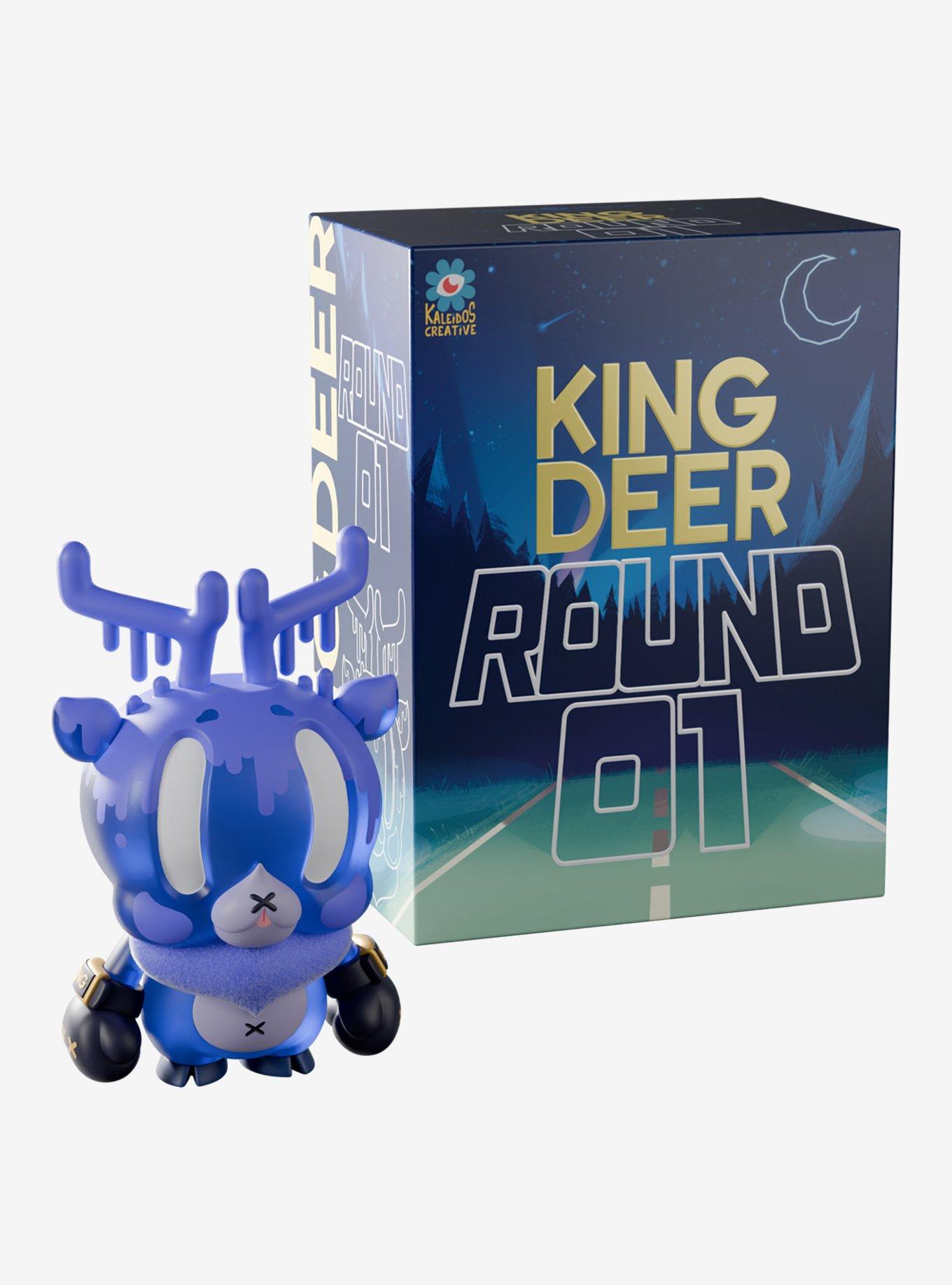 Kaleidos Creative King Deer Round 01 Vinyl Figure, , hi-res