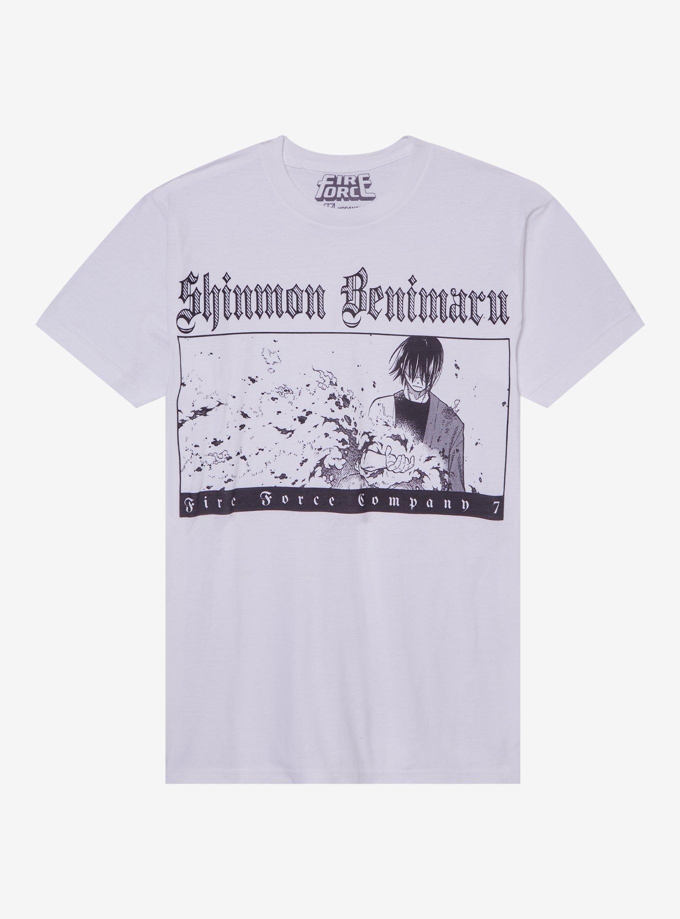 Fire Force Benimaru Shinmon Portrait T-Shirt, , hi-res